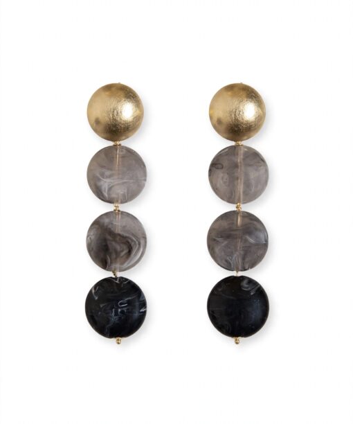 Pendientes Due Gris
